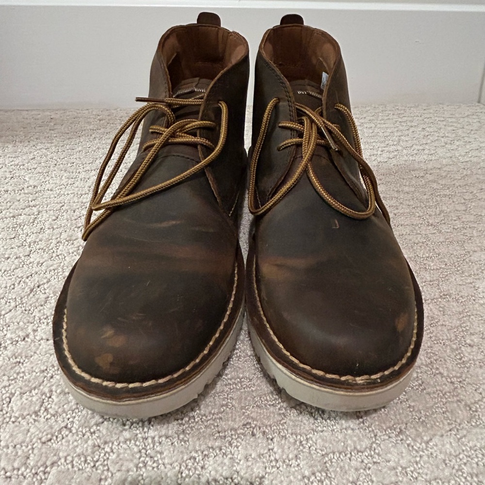 Men's Clarks Dark Brown Chukka Boots